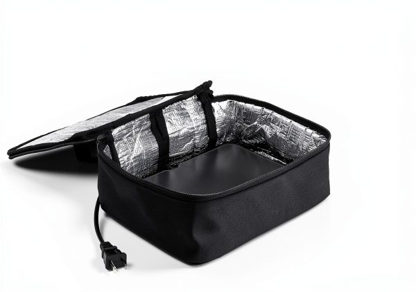 HOTLOGIC Mini Heated Lunch Box- Portable Electric Food Warmer for Men and Women - Great for Work, Office, and Construction - Cook, Reheat, and Eat on the Go - 120V - Black-2
